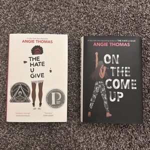 The hate you give , On the come up hardcover books